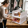 Stackable Plastic Drawer Closet Organizer