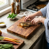 High-quality Wooden Chopping Block  End Grain Cutting Board For Kitchens And Professional Chefs
