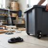 Self-adhesive all-purpose castors