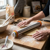Adjustable Rolling Pin with Rings