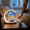 3D Sand Art Table Lamp with Wireless Charger