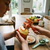 Ergonomic Storage Vegetable Peeler with Non Slip Grip