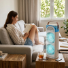 Mini Portable Airconditioner with Humidifier & LED Light