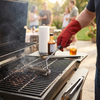 Stainless Steel Barbecue Grill Brush Cleaner