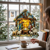 Nativity Scene Suncatcher