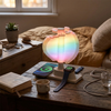 Spiral Tree Table Lamp with Integrated Wireless Charger