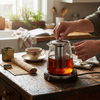 Heat Resistant Glass Teapot
