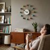 Decorative Large Silent Wall Clock For The Living Room