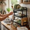 Multi-level Dish Rack lifestyle photo