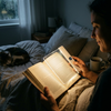 LED Night Vision Flat Panel Reading Light lifestyle photo