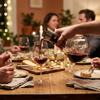 Crystal Wine Decanter with Aerator lifestyle photo