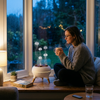 Dynamic Jellyfish Flame Aroma Diffuser lifestyle photo