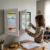 Kids Art Storage Picture Frame lifestyle photo
