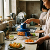 Electric Fruit Vegetable Peeler lifestyle photo