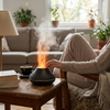 Premium Ultrasonic Aroma Diffuser and Humidifier for Aromatherapy lifestyle photo