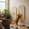 Sisal 3 in 1 Wall Mounted Cat Scratch Pad lifestyle photo