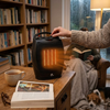 Portable Electric Space Heater Super Quiet Oscillating Heater Fan Thermostat lifestyle photo