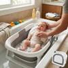 Foldable Newborn Bathing Tub lifestyle photo