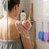 Silicone Body Scrubber with Soap Dispenser lifestyle photo