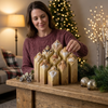 Nativity Scene Column Statues lifestyle photo