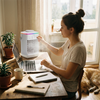 Mini Portable Aircon & Humidifier with LED lifestyle photo