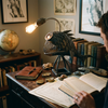 Anglerfish lamp lifestyle photo
