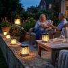 Solar LED Garden Lantern lifestyle photo