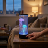 Jellyfish lamp with a soothing, ocean-inspired atmosphere lifestyle photo