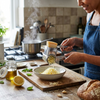 4-Piece Set Stainless Steel Cheese Grater lifestyle photo