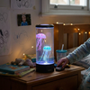 Jellyfish lamp with a soothing, ocean-inspired atmosphere lifestyle photo