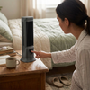Mini Rechargeable Air Conditioning Desk Fan lifestyle photo