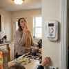 Plug-In Household Gas and CO Detection Unit lifestyle photo