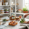 35-piece food storage container set lifestyle photo