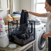 Foldable Mesh Laundry Hamper with Handles lifestyle photo