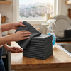 10pcs Versatile Microfiber Cloths for Windows Car Kitchen lifestyle photo