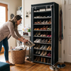 Space-Saving Shoe Rack lifestyle photo