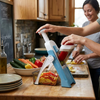 5-in-1 Vegetable Slicer with Collecting Tray lifestyle photo