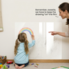 Electrostatic wall stickers lifestyle photo