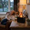 Realistic Flame Aroma Diffuser and Humidifier lifestyle photo