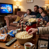 Automatic Popcorn Maker Machine lifestyle photo