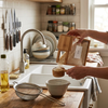 Bamboo Cereal Dispenser and Food Storage Container lifestyle photo