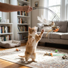 Bird Simulation Toy Set for Cats lifestyle photo