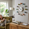 Decorative Large Silent Wall Clock For The Living Room lifestyle photo