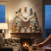 Decorative Large Silent Wall Clock For The Living Room lifestyle photo