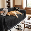Stripe Herringbone Couch Cover lifestyle photo