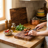 High-quality Wooden Chopping Block  End Grain Cutting Board For Kitchens And Professional Chefs lifestyle photo
