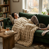 All-Season Blanket with Elegant Design lifestyle photo