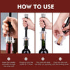 Air-Assist Wine Bottle Opening Set