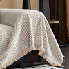 Stripe Herringbone Couch Cover