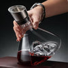 Crystal Wine Decanter with Aerator
